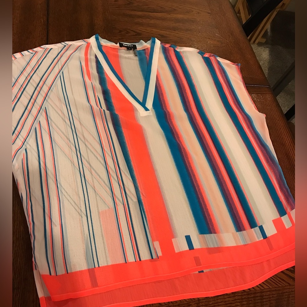 DKNY Sheer Top